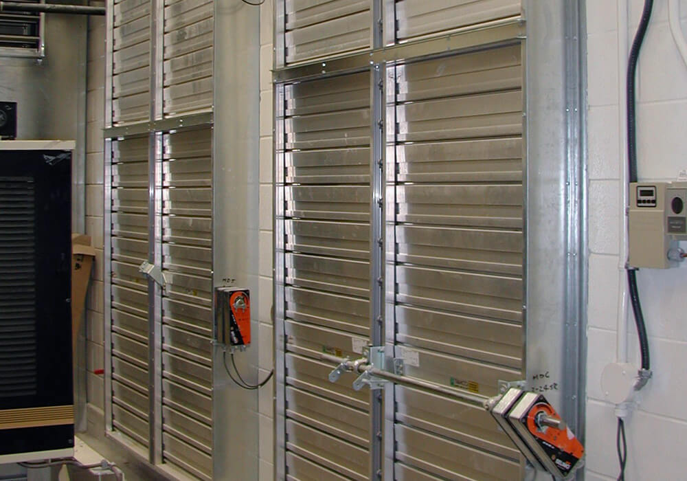 TAMCO diesel generator damper